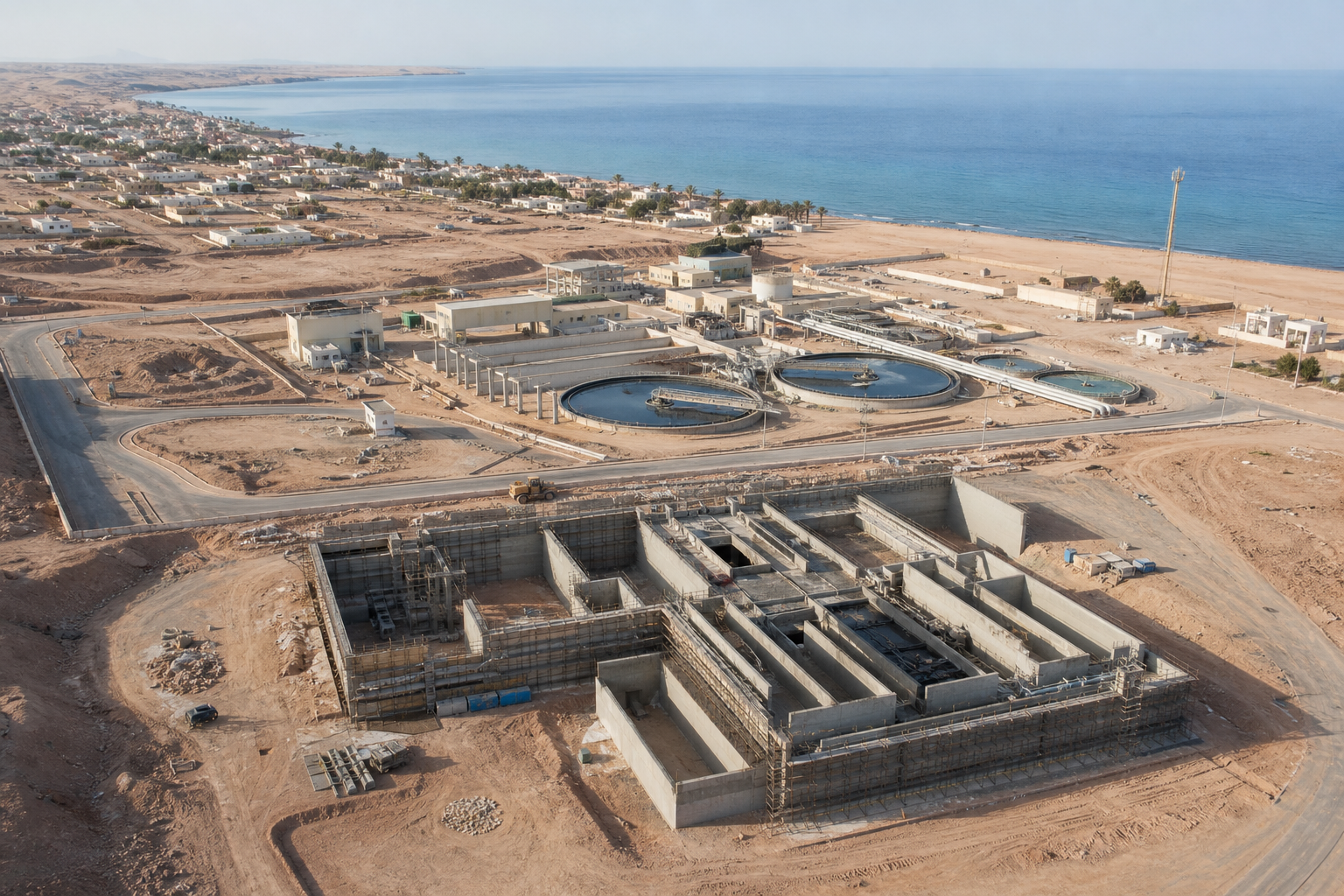 Water & Sewage Projects in Wajh Province