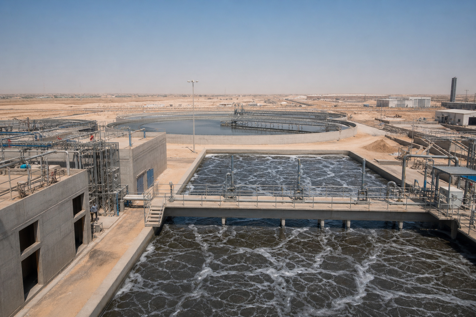 Sewage Treatment Plant in Manfooha