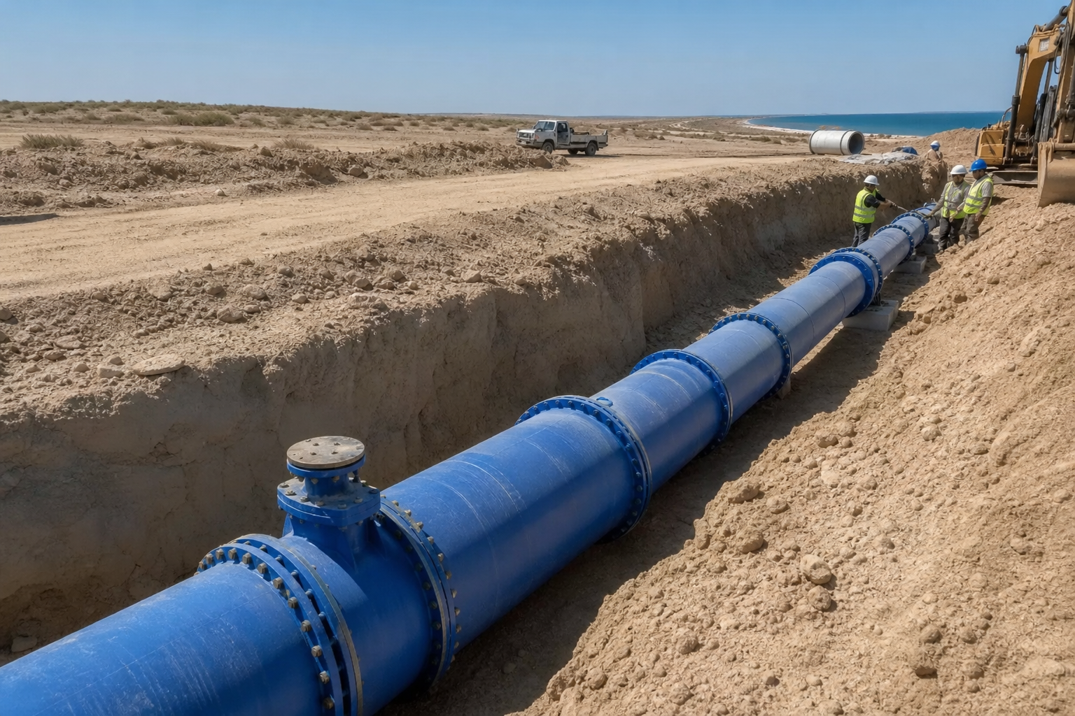 Water Projects in Umluj and BIda Provinces