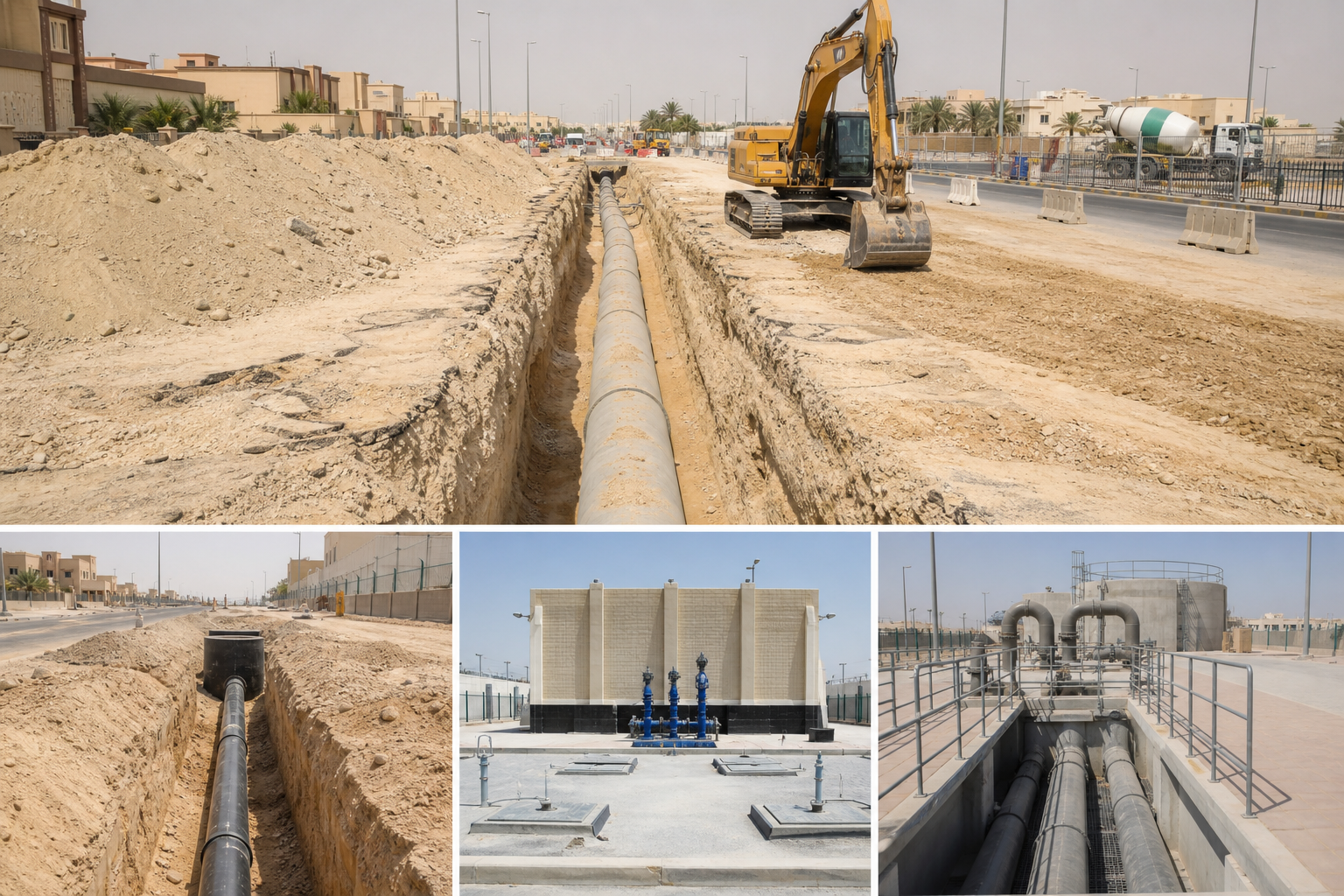 Abu Hadria Road in Dammam (Phase I)