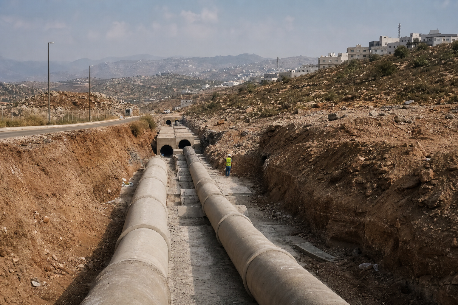  Sewage Networks for the Suburbs of Northern Abha City - Phase