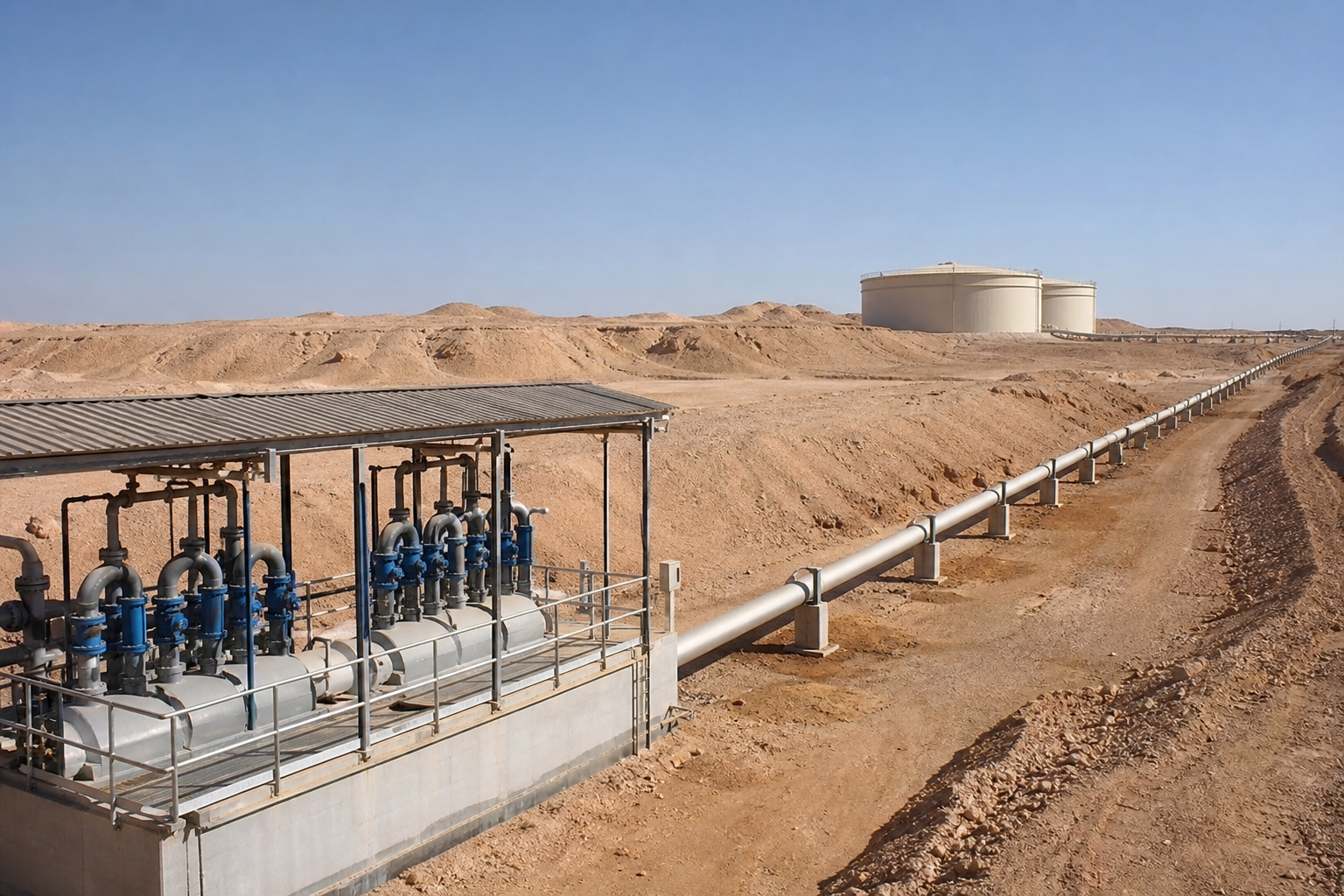 Tabuk TSE, Pump Stations & Water Tanks