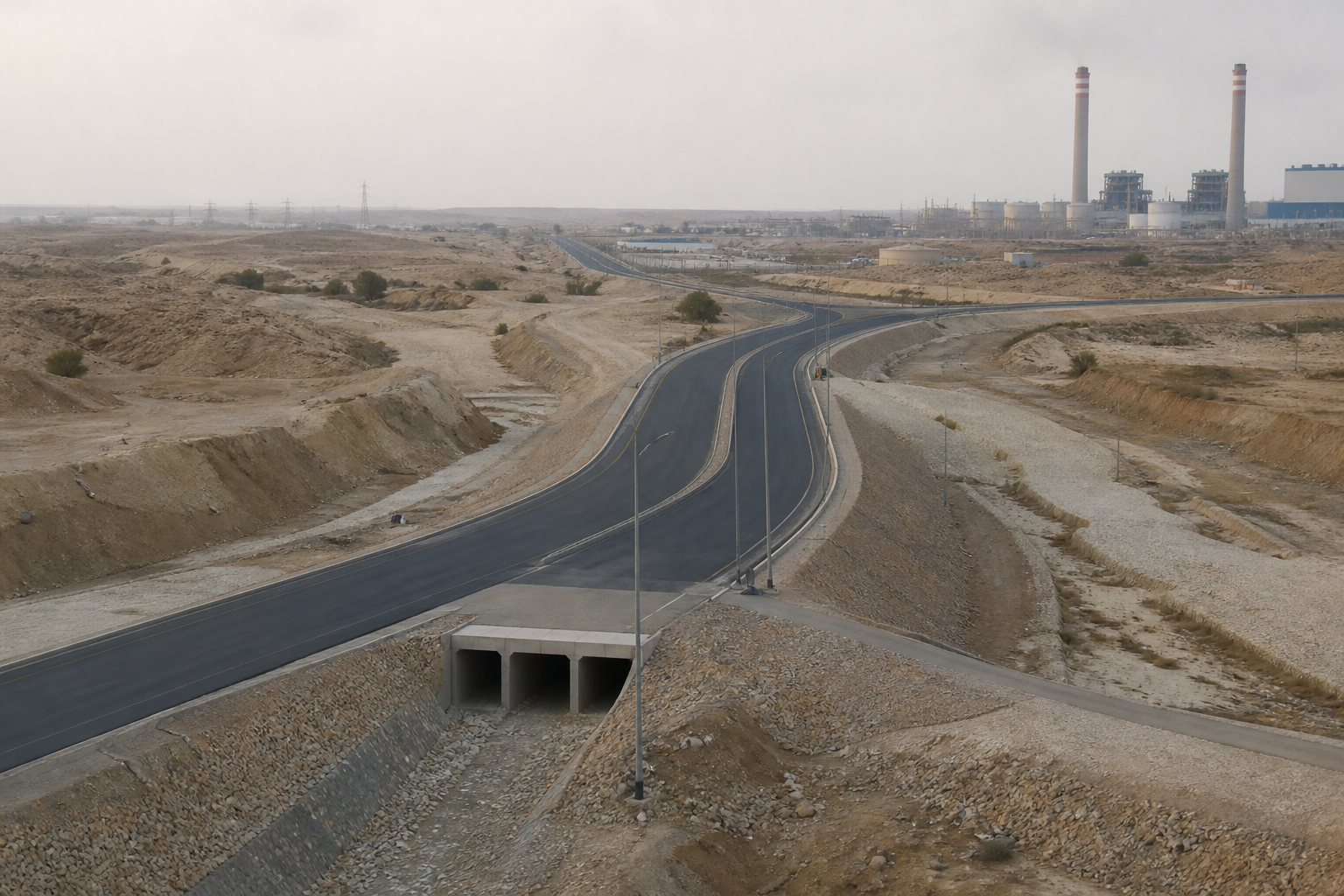 Preparation of Roads Design and Hydrological Studies